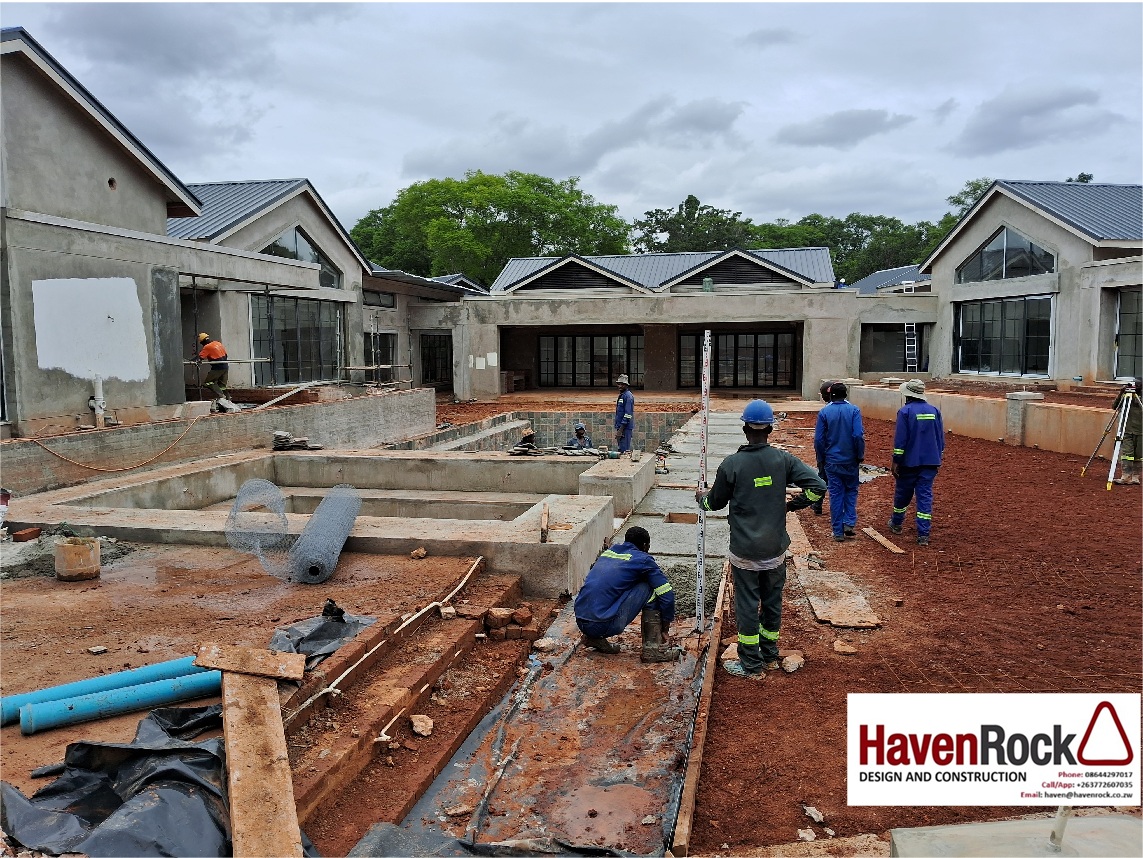 Swimming pool construction